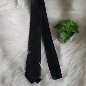 H&M Slim Black Patterned Neck Tie